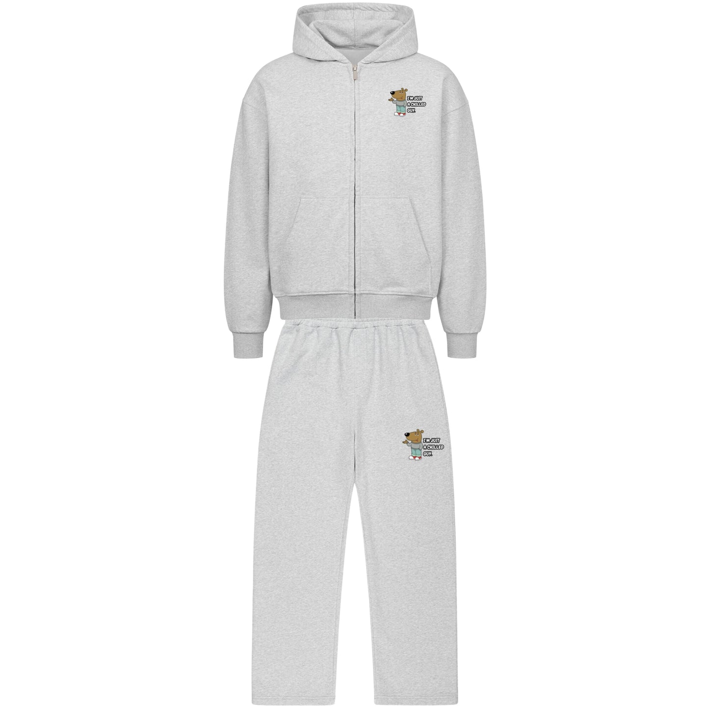 Chilled Guy 2.0 Trackie Heather Grey